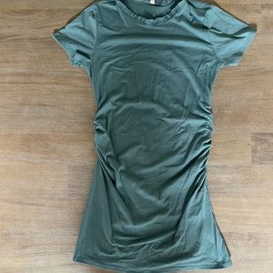 Pink Blush Maternith t shirt dress